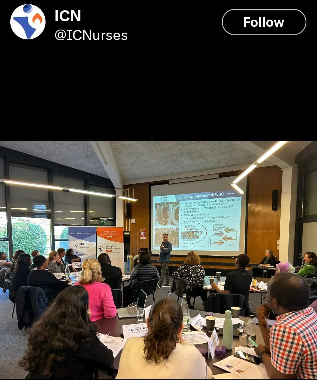 Prof. Lavanya Nandan Invited to the Nursing Leadership Program at Geneva